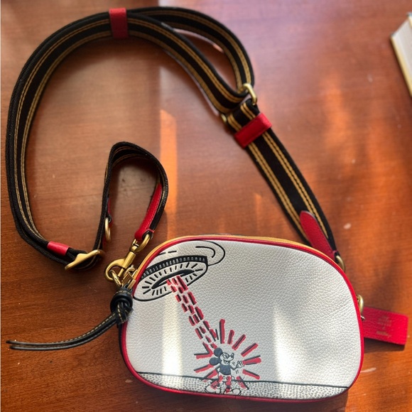 Coach Handbags - Coach Keith Haring x Disney Leather Crossbody